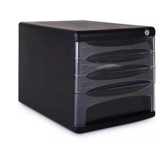 得力 9794 四层带锁文件柜（080100017）